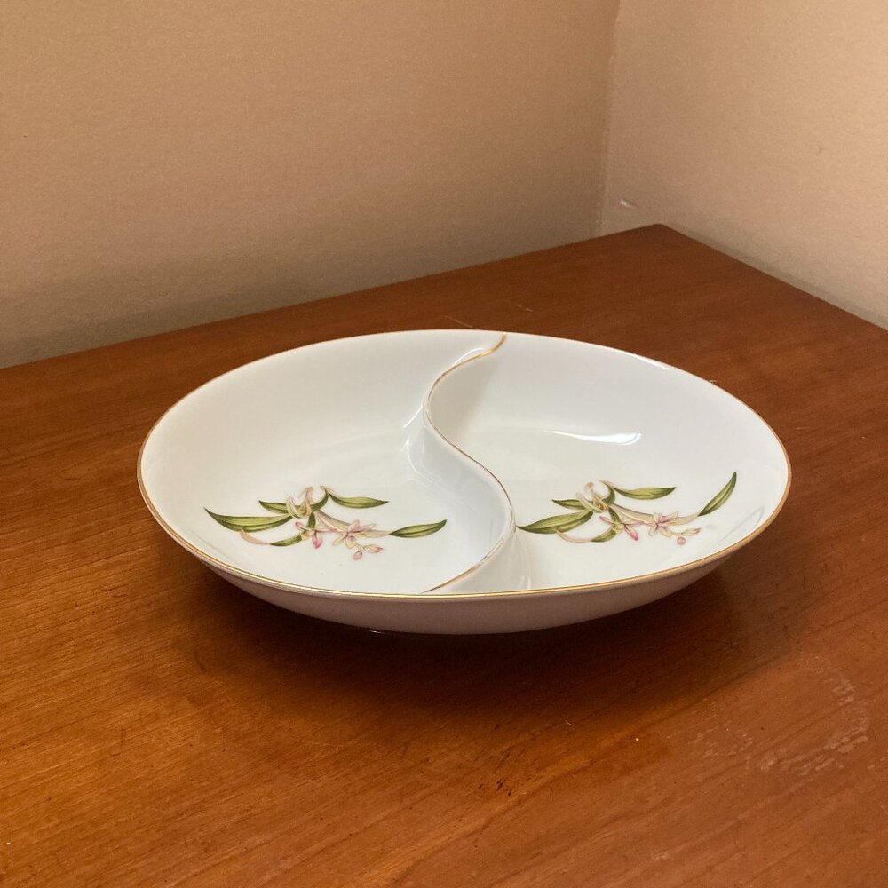 Vintage Divided Dish Eterna China Japan Lillian